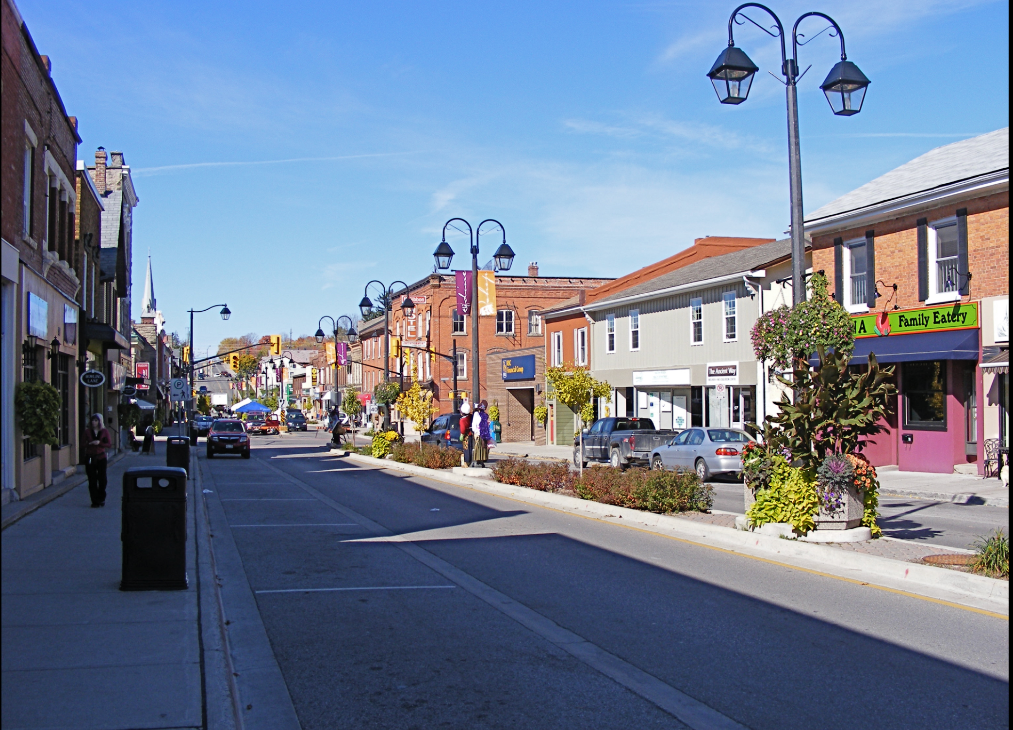 Residential area in Halton Region