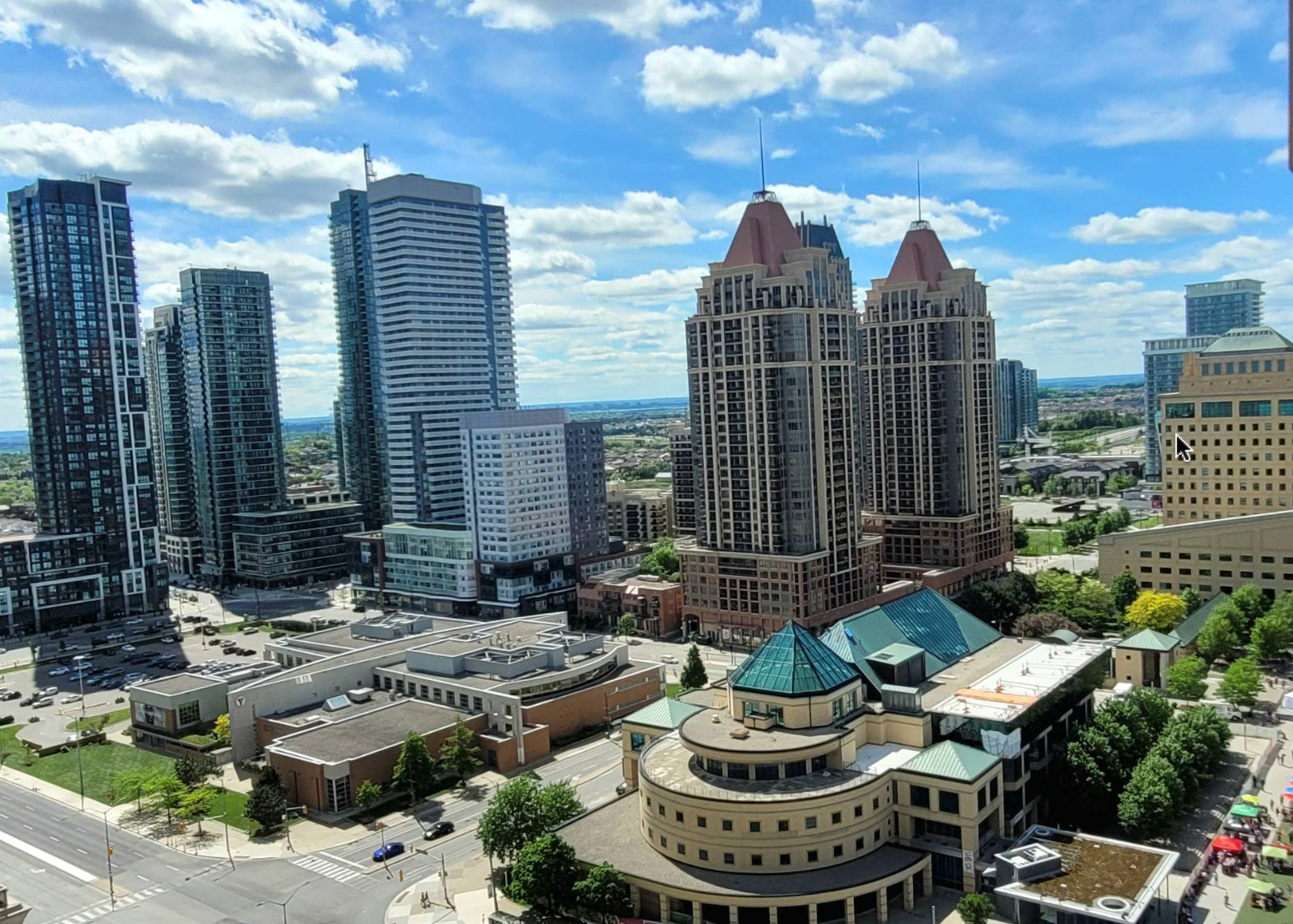 Residential area in Peel Region